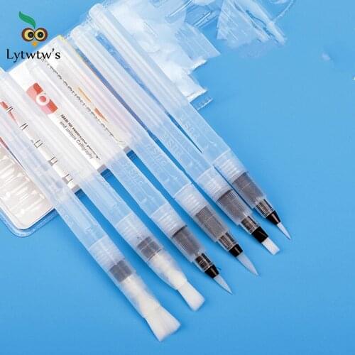 1 Pieces Transparent Tap Water Watercolour Water Soluble Color Pen Nylon Watercolor Color Drawing Art Supply
