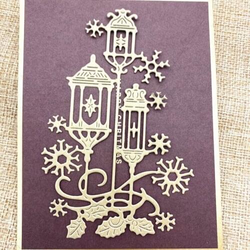 3 pcs Lighthouse Metal Embossing Cutting Knife Mold DIY Carbon Steel Knife Mold Decorative Embossing Scrapbook Photo Album Stamp