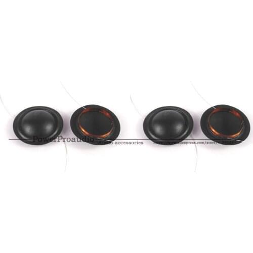 4 PCS/LOT 1 inch 8 ohm silk dome diaphragm Tweeters voice coil 25.5 mm ( 25.4mm )