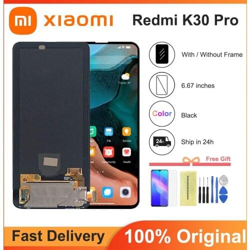 6.67'' Original For Xiaomi redmi k30 pro LCD Display Touch Screen Digitizer Replacements Parts for redmi k30pro LCD
