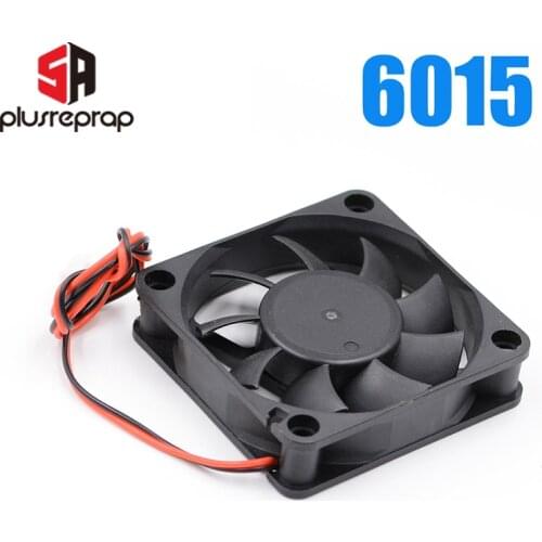 6015 DC 12V 24V Cooling Fan Brushless 60x60x15mm Cooler Plastic Fan for Reprap 3D Printer Parts