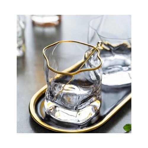 Drinking Glasses Beer Wine Glass Shot Glass Whiskey Glass Beer Glass Transparent Glass Cup Drinkware Water Goblet Cocktail Glass