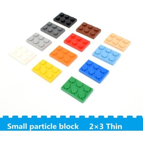 Small particles building blocks 2×3 acessories part Enlightenment education compatible with other spare block toys for children