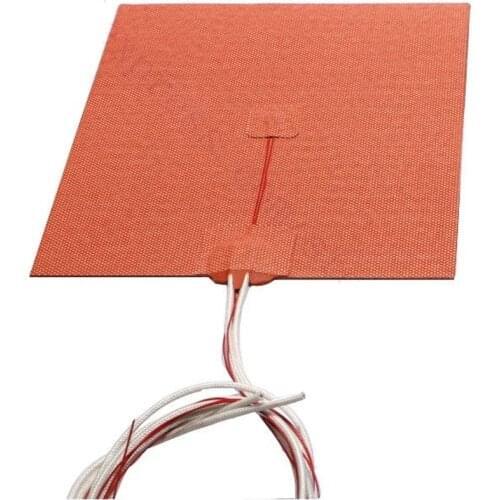 USA Material! 300X300mm Cube Silicone Heating Pad 750W 220V/110V /24V Heated Bed F/ HyperCube Evolution, Anet A8 Plus 3D Printer