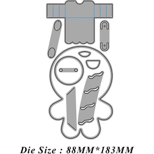 JMCRAFT 2021 Metal Cutting Dies Lovely Octopus Baby 3D DIY Scrapbooking Dies Paper Craft Knife Mould Blade Punch Stencils