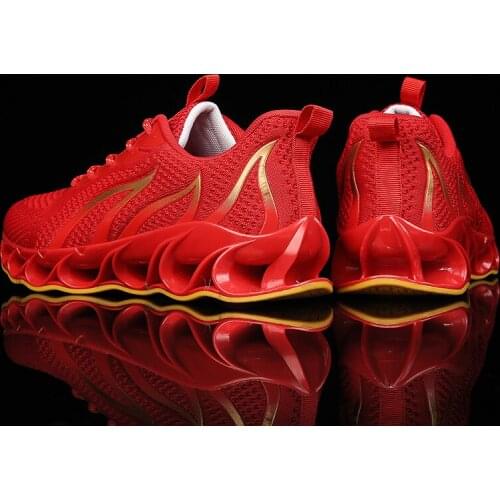 TaoBo Men Blade Running Shoes Plus Size 46 Men Casual Male Sneakers Women Zapatos De Mujer Hombre Lace-up Athletics Breathable