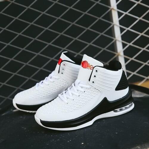 New Basketball Shoes Men High-top Sport Cushioning Hombre Athletic Mens Shoes Comfortable Anti-skid Basketball Sneakers