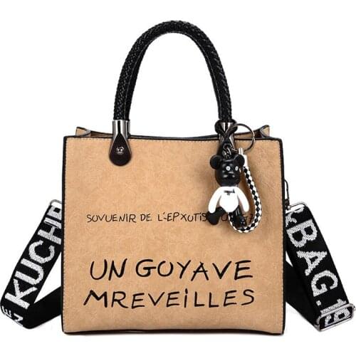 2021 New Women Scrub Leather Shoulder Bags Casual Vintage Ladies Crossbody Bag Handbag Female Tote Solid Clutch