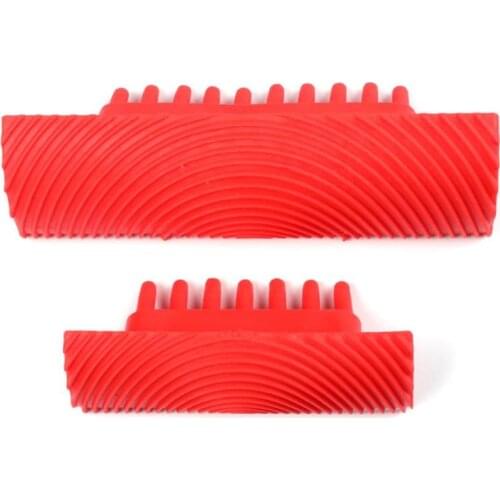 Rubber Imitation Wood Graining Grain Paint Roller Brush Wall Painting Tool Set Wall Texture Decoration Art DIY Painting Tool Set