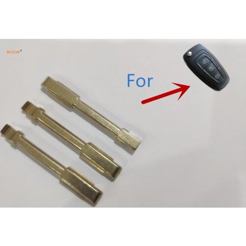 RIOOAK New 10pcs/lot Mondeo Flip Modified Remote Key Blade FO21 key blade Fit For Mondeo Folding Car key Blade