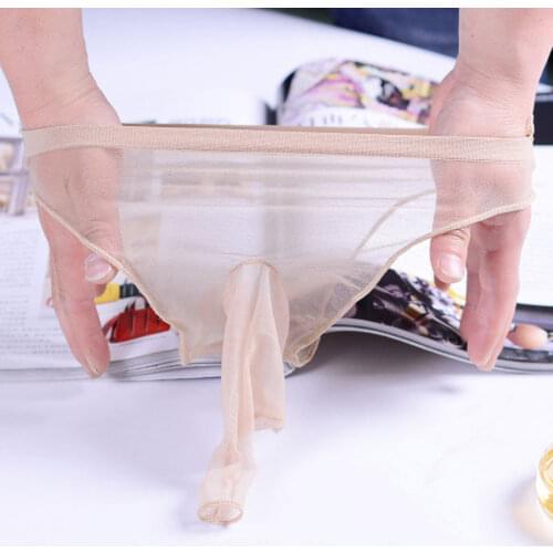 Sexy Men COCK Ring U Convex Pouch G-string Sheer See Through Sexy Thong Lace Low Rise G-string COCkring Underwear Gay Wear F9