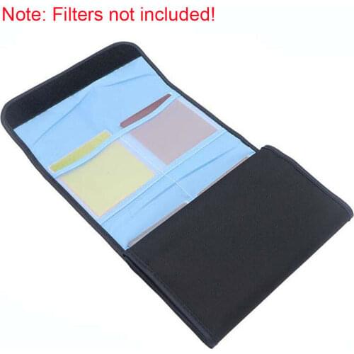 3 4 6 Slot Foldable Wallet Lens Adapter Ring Storage Filter bag Pouch Case Holder For UV CPL ND Camera Color filter New