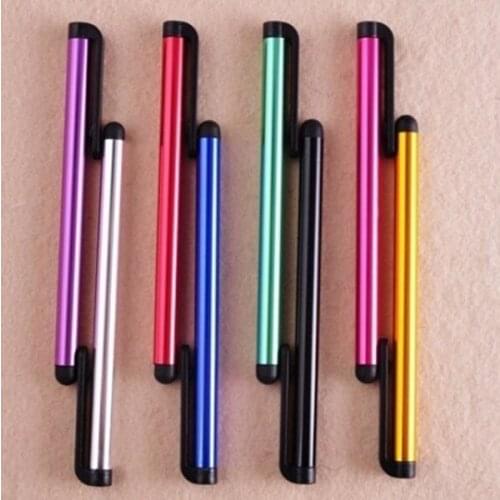 Universal High-texture aluminum alloy first class feel Capacitive metal 7.0 Stylus Touch Pen for iPhone samsung 500pcs/lot