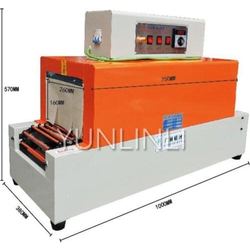 Packing Machine Heat Shrinkable Film Sealer Automatic Blister Machine Retractable PVC Shrink Film Heat Sleeve Plastic Machine