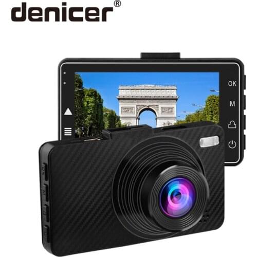 Denicer FHD 1080P Car Dash Camera Novatek 96658 DVRs 3.0" Auto Video Recorder 170 Degree Wide Angle Vehicle Registrator Dashcam