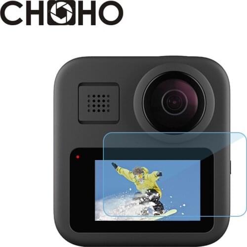 For Gopro Max Accessories Screen Protector Temper Glass Ultra Clear LCD HD Hard Protecter Cover For Go Pro Hero Max