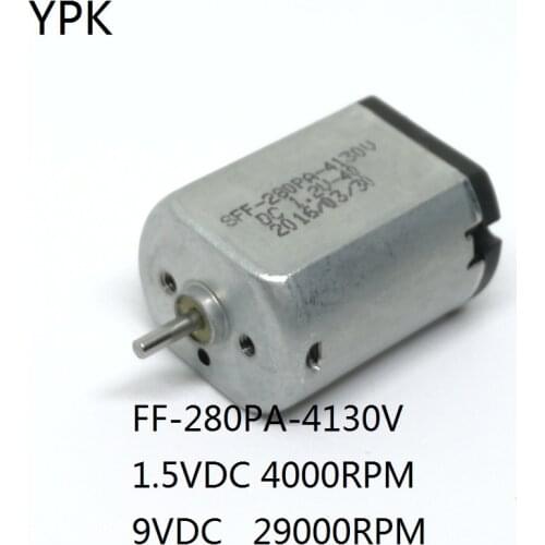 1PCS FF-280PA-4130V Micro Motor FF-280PA 1.5-9VDC 4000-29000RPM MOTOR 280 For Electric Hair Clipper