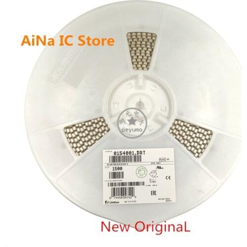 10pcs~50pcs/Lot 0154001.DR FUSE 1A 125VAC/VDC New Original