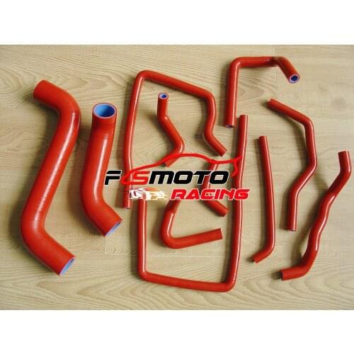 11 PCS Silicone Radiator Coolant Hose For Subaru Impreza WRX STi GDA/GGA GDB/GGB EJ20 2002-2007 GD/GB/GG 2.0L 2003 2004 2005 06