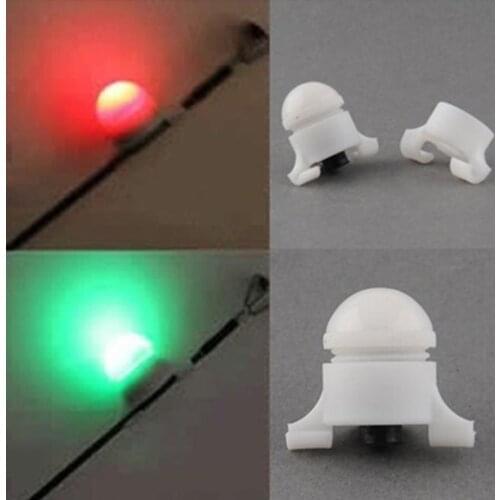 3 Pcs /Lot White mini portable Clip on Bite Alarm Automatic tool Fishing accessories Outdoor Night Fishing Bite Signaling Device