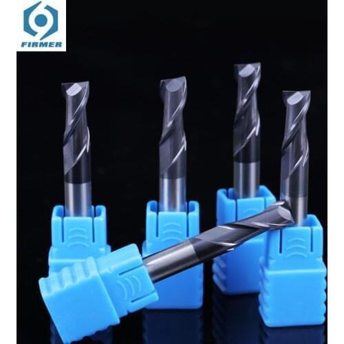 3PCS Metal Cutter Endmill HRC55 2 Flute Milling Tools Alloy Carbide Tungsten Steel Milling Cutter End Mill 3mm 4mm 5mm 6mm 8mm