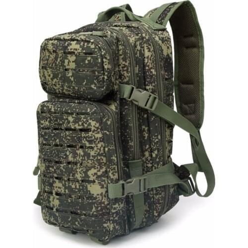 30L Outdoor Camping Hiking Trekking Backpack Tactical MOLLE Training Pack Army Fans Camouflage Fishing Hunting Travel Nylon Bags