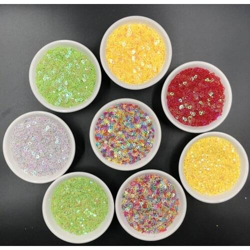 10g 2MM Love And Star Shape Glitter Sequins For DIY Craft Pet Paillettes For Nails Arts Manual Wedding Christmas Decor