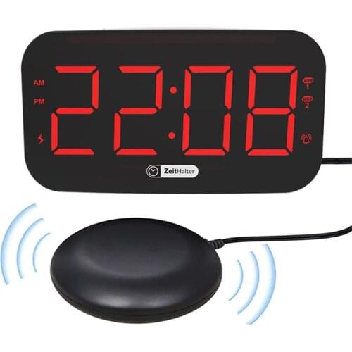Digital Alarm Clock LED Clock With Brightness Control And Snooze Easy To Use For Bedroom Bedside Office Home Decor Accessories