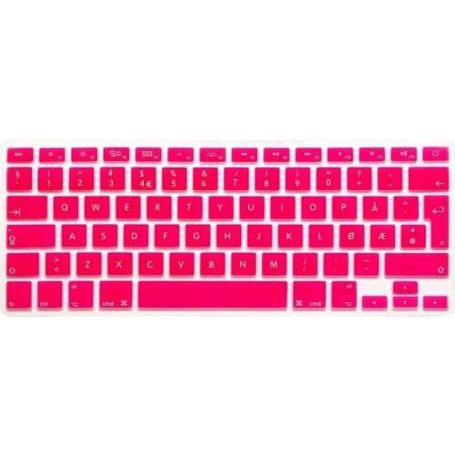 For Apple macbook Air Pro Retina 13 15 17 Norwegian Silicone Euro EU Keyboard Silicone keyboard cover For mac book laptop Skin