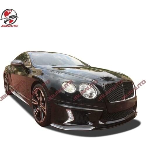 For Bentley Continental GT 12-15 Modified WALD Style Body Kit Front Bumper Rear Diffuser Side Skirts Rear Spoiler Wing Auto Part