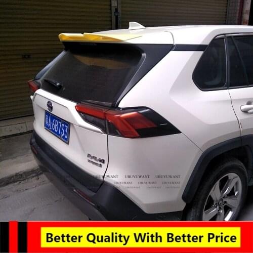 EPFBSQP For 2019 2020 Toyota RAV4 Sport Spoiler High Quality ABS Material Car Resr Wing Lip Spoiler By Primer Color
