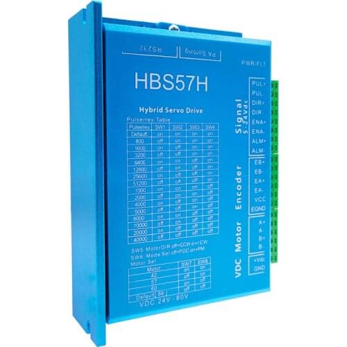 HBS57H closed loop servo motor driver hybrid step servo driver CNC controller
