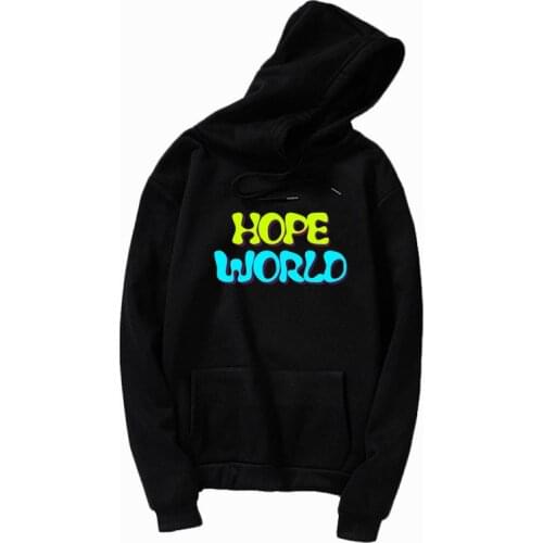 Hope World Pocket Print hoody Hope World Pocket Print hoodies J-hope Hoodie v(taehyung) jungkook Kpop Hoodie Bangtan