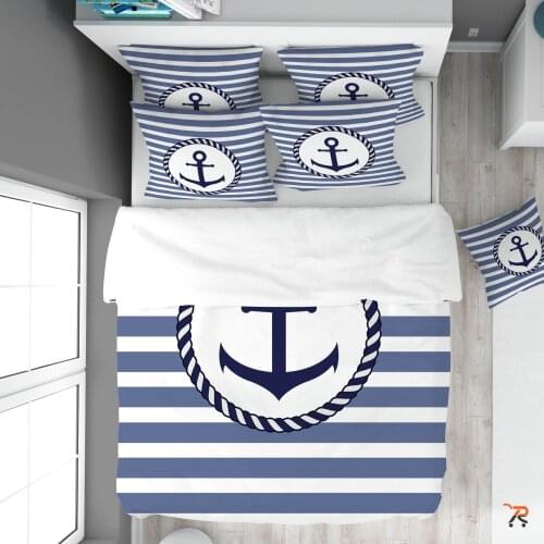 Cotton Satin Bedding Set For Kids Comfortable and Soft, Anti-Allergic, Duvet Cover, Sheet and Pillowcase