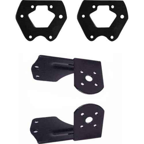 6374 6368 Motor bracket Diy Electric Skateboard Parts Rubber Gasket Motor Support Aluminium Alloy Electric Skateboard Patrs