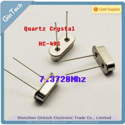 200pcs/lot quartz Crystal DIP 4.9152 6M 7.3728 8M 8.192 10M 11.0592 12M 12.288M 13.56M 14.7456M 16M 18M oscillator HC-49S DIP