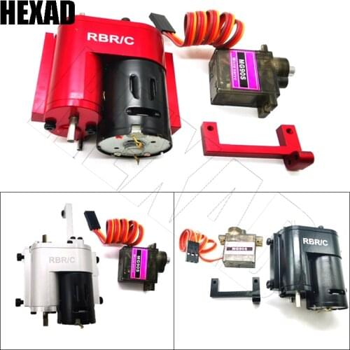 Metal 2 Speed Transmission Gearbox Suitable for WPL C14 C24 B14 B16 B36 MN D90 D91 MN99S JJRC Q60 Remote Control Car Truck Parts