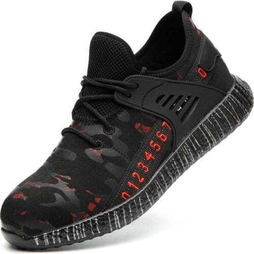 Winter Safety Work Shoes Boots For Men Male Anti-Smashing Steel Toe Cap Boots Construction Shoes Safety Boots Work