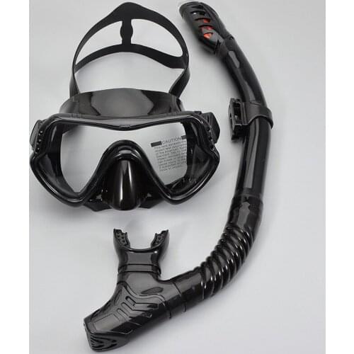 Professional Scuba Diving Mask Set Anti Fog Goggles With Snorkel Glasses Tube Adjustable Strap For Women Men Adult Swimming Ma