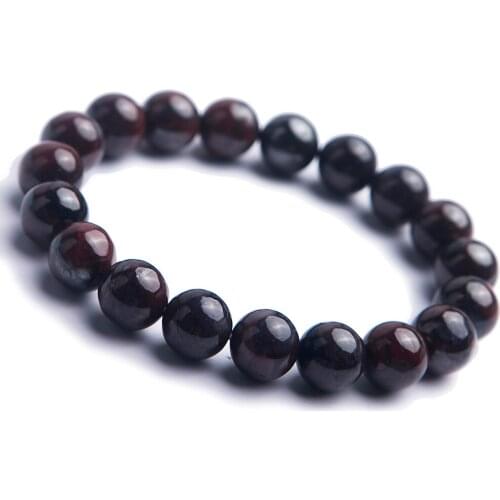 Genuine Natural Sugilite Round Stone Beads Stretch Women Lady Crystal Bracelet 11mm Free Shipping