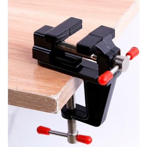 New Aluminum Alloy Multifunctional Plier Jewelry Electronics Workbench Mini Vise Table Vice Clamp Hand Tools