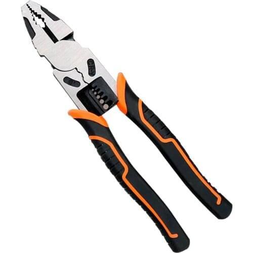 Wire Stripper Pliers 9 Inch Cable Cutters Stripping Nail Cutting Tool Crimping Electrician