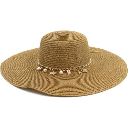 Sun Hat for Women Summer Hats New Fashion Personality Starfish Conch Hat Outdoor Vacation Travel Sun Hat Beach Hat Sun HatHZ112