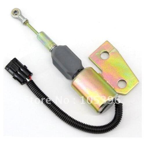 Fuel shutdown solenoid 3991167 for 4BT engine(3pcs a lot) +fast cheap shipping by FEDEX/DHL