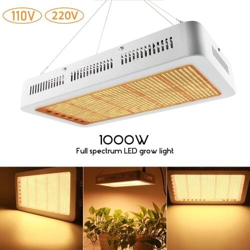 1000W 3000W Full Spectrum LED Grow Light Greenhouse Tent Horticulture Grow Lamp for Indoor Plant Flowering Growth AC 110V 220V