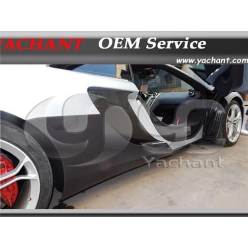 CF Carbon Fiber OEM Side Skirts Fit For 2011-2014 MP4 12-C 650S