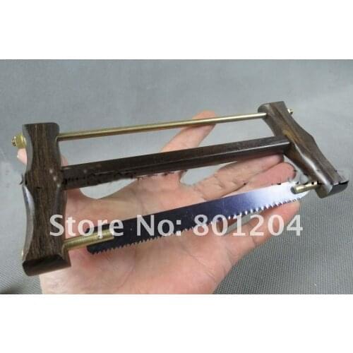 1 pcs African Ebony Small Saw,precision glorious workmanship
