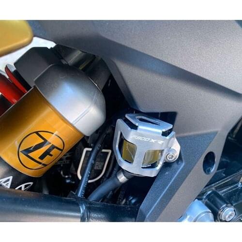 2020 For BMW F900XR F900 XR F 900XR Motorcycle Accessories Rear Brake Pump Fluid Tank Oil Cup Reservoir Guard Cover Protector