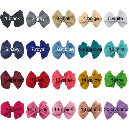 30 pcs/lot , 11.5 cm Hot sale Childrens head wear new handmade bubble bow with hair clip accessories ornaments