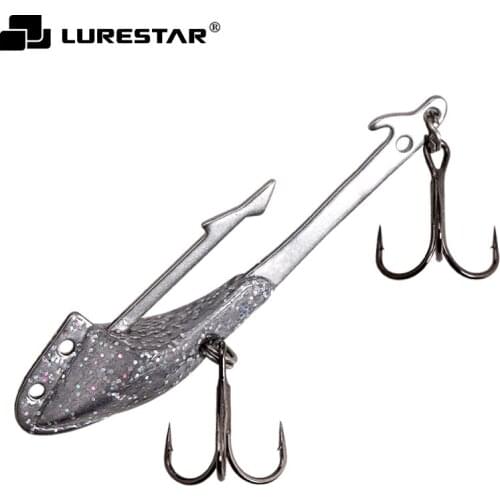 6cm*1.5cm 14.5g Hook Worm-Jig-Lure Baits Low Gravity Soft Worm Bait Treble Hooks Fishing-Tackle-Equipment Carp Feeders Tools